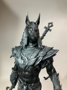 Figura de Anubis 20 cm Resina